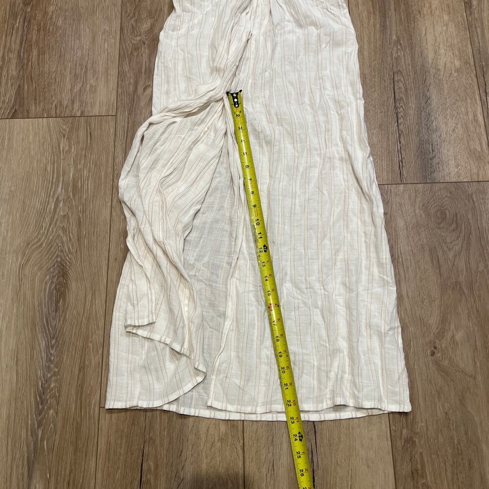 L*SPACE Women's Down The Line Cover-Up Size S In Cream - Picture 8 of 12